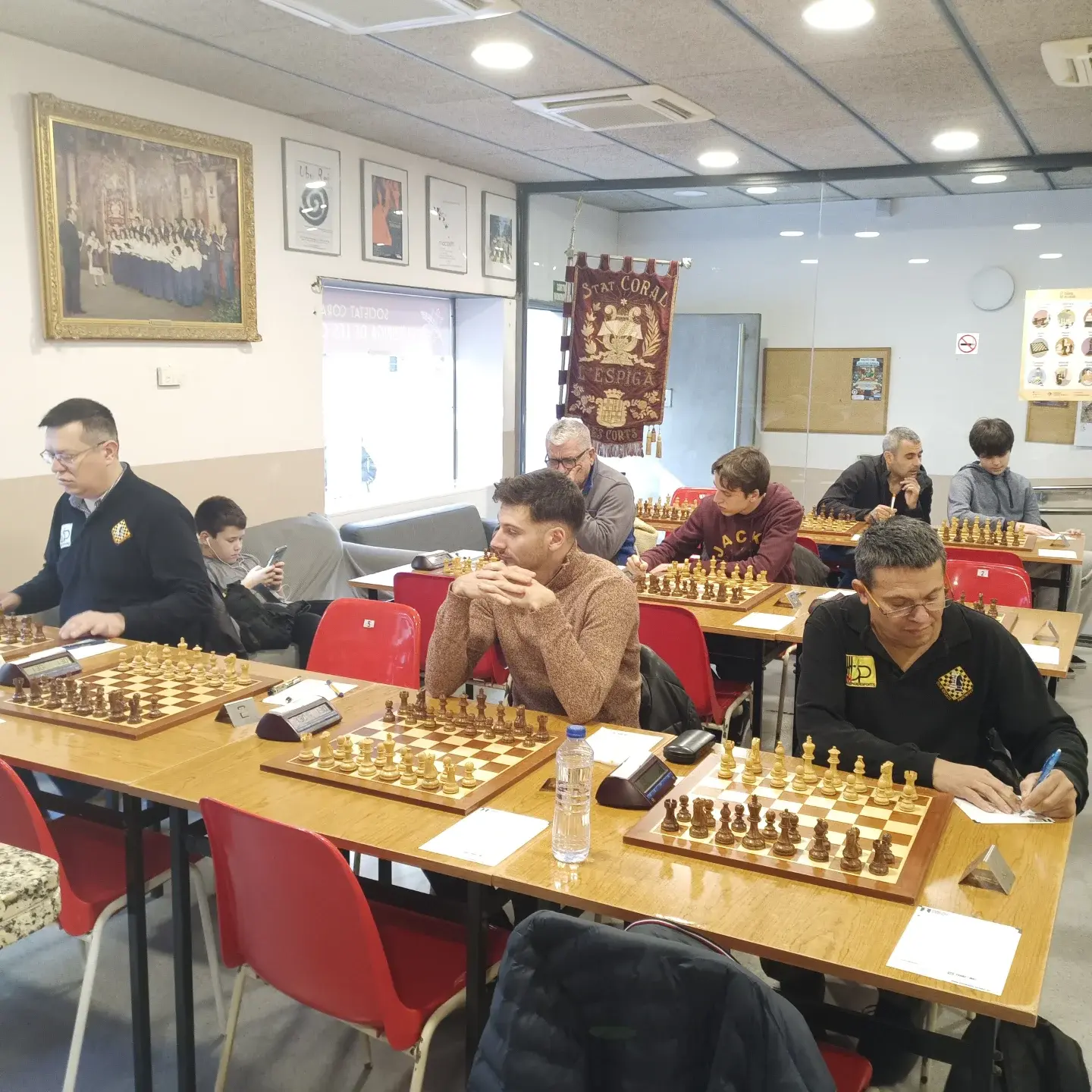 We are the club with the most active chess players in Lleida! ♟️🔥 - 2