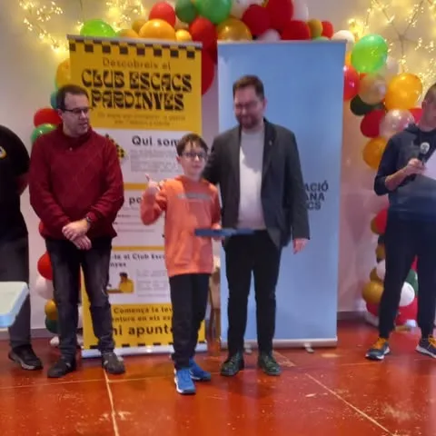 🎄 II Torneig d'Escacs Infantil de Nadal: més de 60 infants - 8